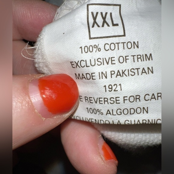 Beverly Hills Polo Club XXL, white, 100 percent cotton. - Picture 3 of 5